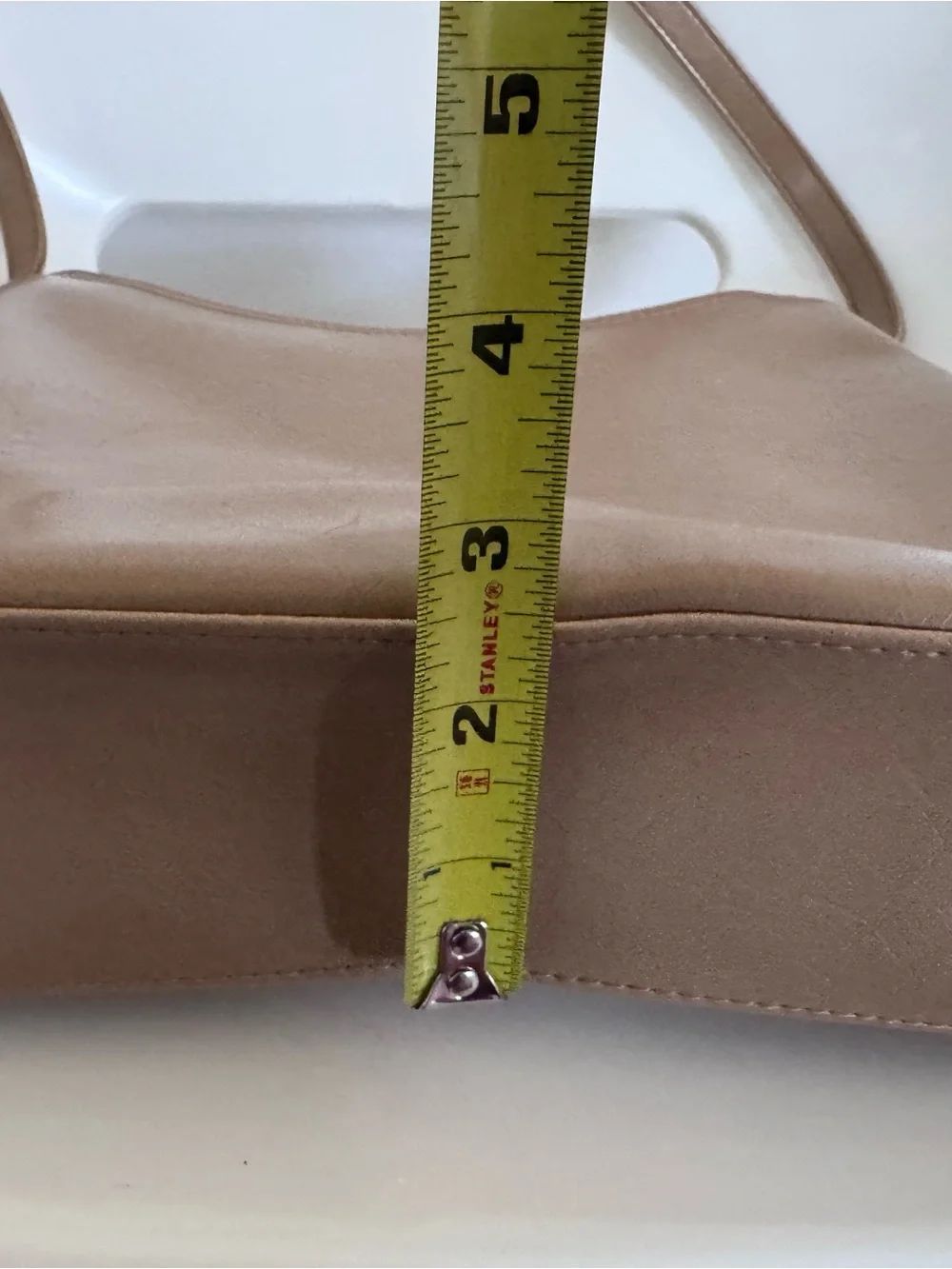 Liz Claiborne Taupe Shoulder Bag Y2K Minimalist Quiet Luxury Everyday Purse EUC